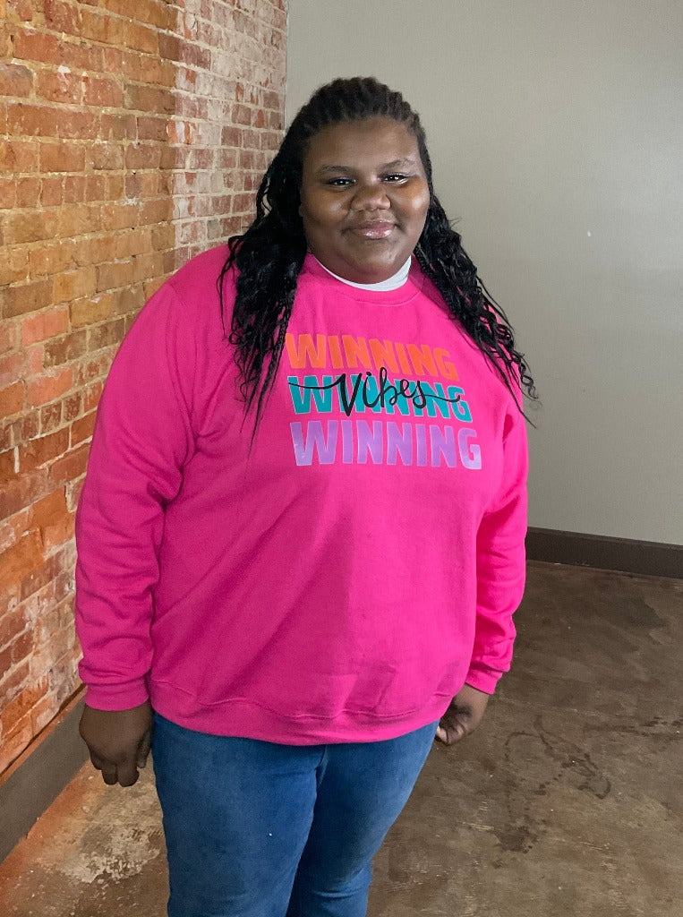 Ladies Winning Vibes Sweatershirt