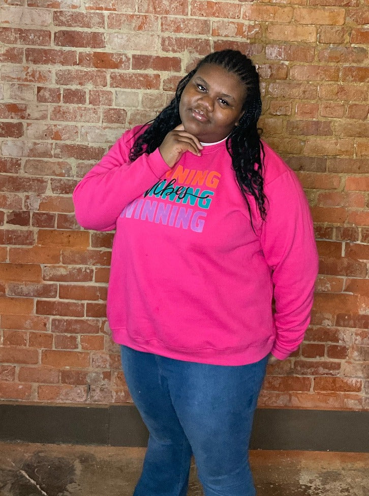 Ladies Winning Vibes Sweatershirt